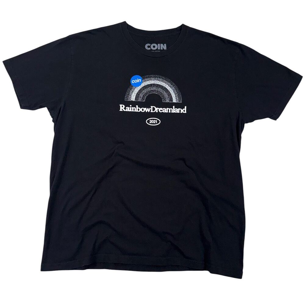 Coin Rainbow Dreamland Tour T-Shirt Men's 2XL XXL 2021 Band Tee